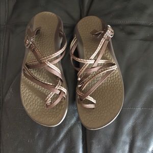 Chacos slides, size 8.